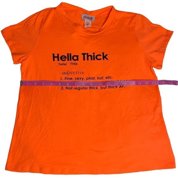 Hella Thick Neon T Shirt - Picture 4 of 4